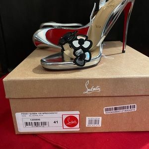 Christian Louboutin Pansy Queen Flower sandal